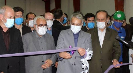 شرکت “فولاد گستر آتنا” ایلام به بهره برداری رسید