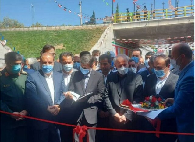 زیرگذر شهید کشوری شهر ایلام افتتاح شد