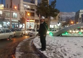 رانندگان پدیده یخ سیاه را جدی بگیرند