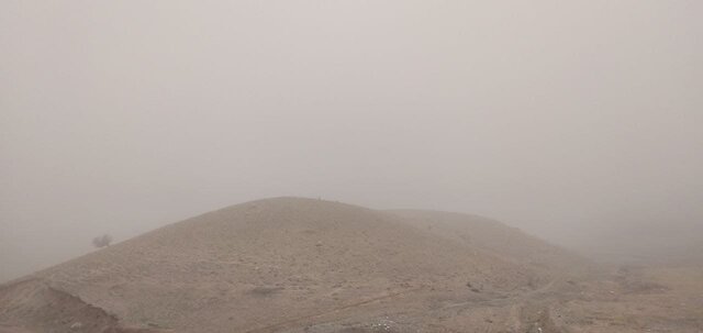 تلاقی باران و گرد و غبار در آسمان ایلام