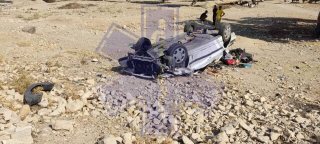 ۲ فوتی به دلیل واژگونی پژو در محور ایوان _چوار