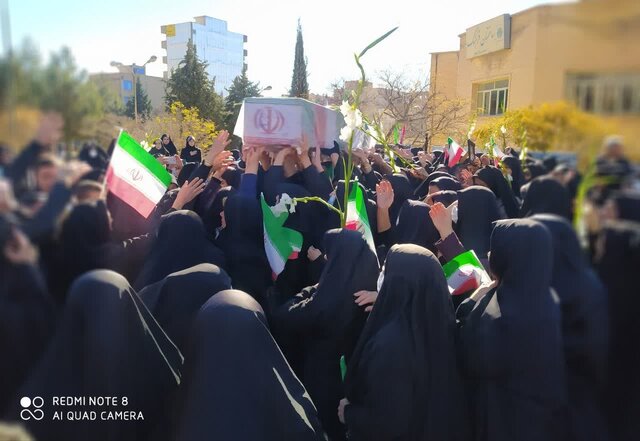 دانشگاه پیام‌نور ایلام میزبان یک شهید گمنام شد