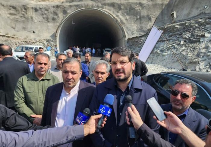 تونل دوم راه کربلا در بزرگراه ایلام-مهران افتتاح شد
