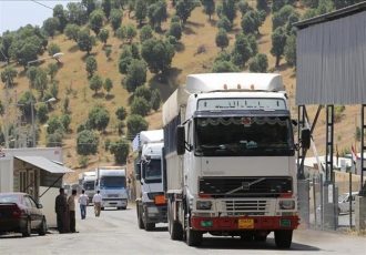 فعالیت تجاری مرزمهران از سر گرفته شد