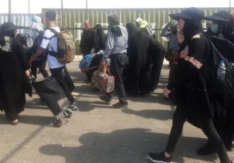 تردد زائران اربعین از مرز مهران از ۲ میلیون گذشت