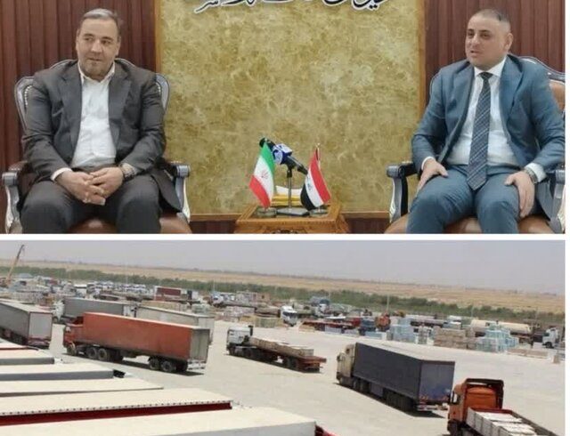 مرز تجاری مهران باز شد