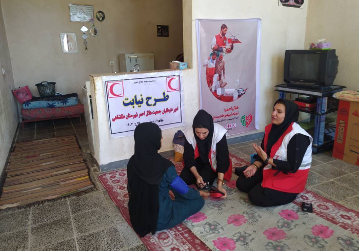 ارائه خدمات جمعیت هلال احمر به بیش از ۵ هزار نفر در چهار روز گذشته