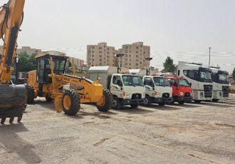 افزایش توان ناوگان راهداری ایلام با ورود ۱۰ دستگاه ماشین‌آلات جدید