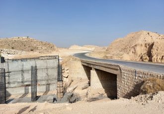 راهسازی محور مهران به دهلران در منطقه نصریان ۶۵ درصد پیشرفت فیزیکی دارد