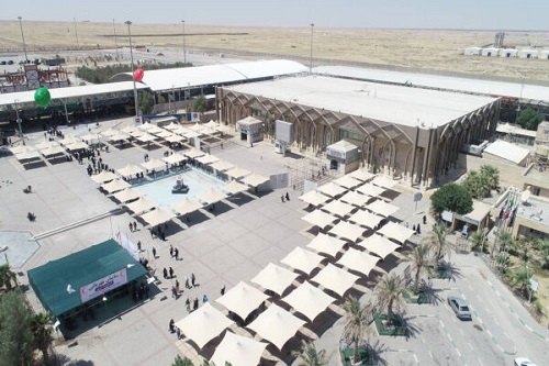 احداث ۲۰ هزار مترمربع سایبان ثابت در پایانه شهید سلیمانی مهران