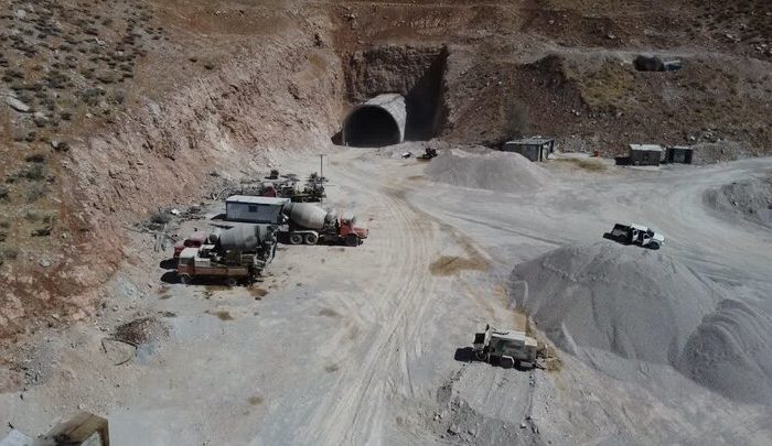 ۱۰۰۰ متر از تونل دوم آزادی ایلام حفاری شد