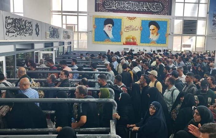 تردد ۲۴ هزار نفر از مرز مهران طی روز پنجشنبه