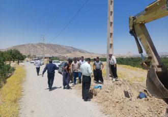 شناسایی و قطع ۳۰ انشعاب غیرمجاز در شهرستان ایلام / مخزن جدید مهدی‌آباد آماده بهره‌برداری است