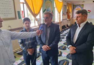 ۲۰۰ بسته نوشت‌افزار در مدرسه بلال حبشی ایلام توزیع شد