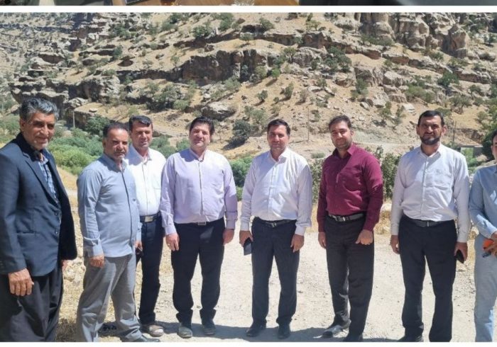 بازدید میدانی مدیرکل میراث‌فرهنگی ایلام از عمارت تاریخی و ظرفیت‌های گردشگری هلیلان