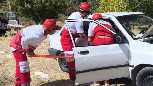 افزایش ۸۲ درصدی حوادث در ایلام معاون امداد و نجات جمعیت