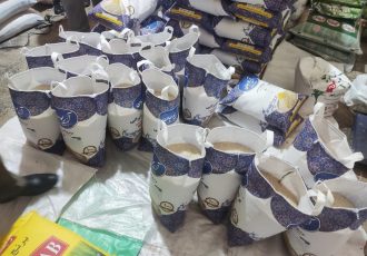 کشف انبار بستهبندی غیرمجاز برنج در ایلام کشف انبار بستهبندی غیرمجاز برنج در ایلام