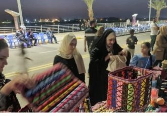 استقبال چشمگیر مردم استان واسط عراق از غرفه‌های صنایع‌دستی ایلام