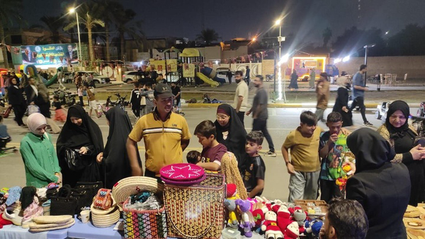 حضور هنرمندان ایلامی در پنجمین نمایشگاه صنایع‌دستی کوت عراق