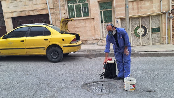 عملیات سم‌پاشی در ۱۱ هزار منهول فاضلاب استان ایلام اجرا شد