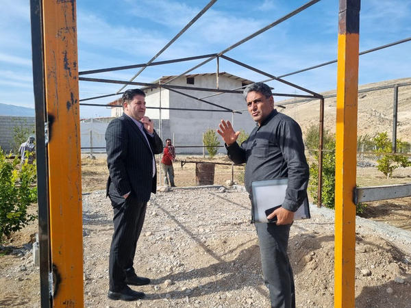 پیشرفت چشمگیر احداث مجتمع اقامتی-پذیرایی در بدره