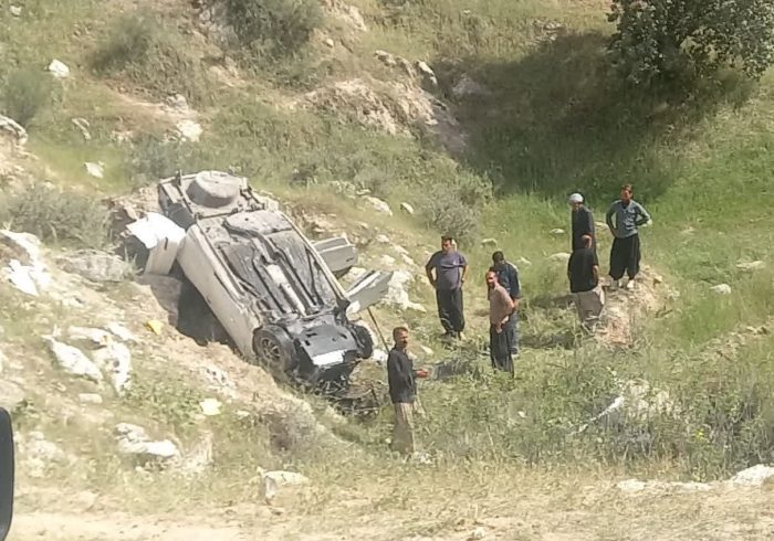 بی احتیاطی راننده سواری سمند حادثه آفرید
